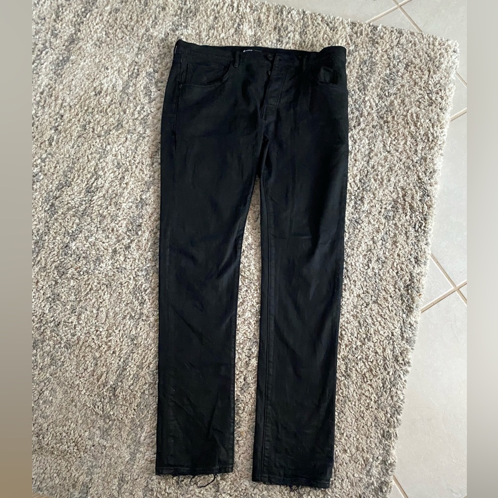 Purple Brand Black Jeans